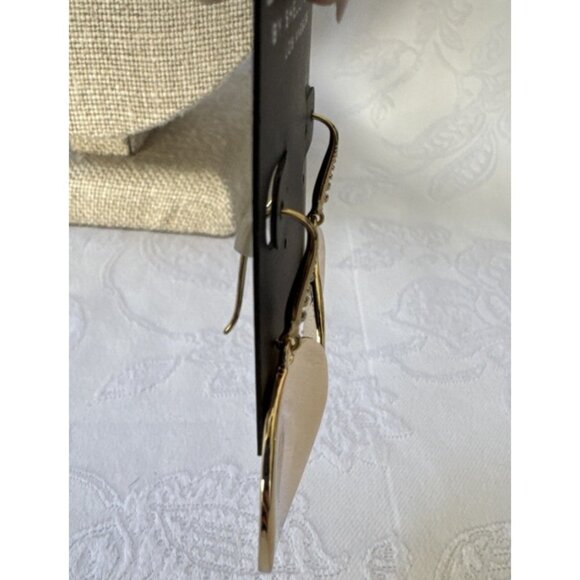 Laundry by Shelli Segal Goldtone Circles Dangle NWT - Picture 7 of 11